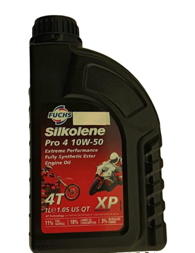 Alyva Fuchs Silkolene Pro 4 10W-50XP 4T