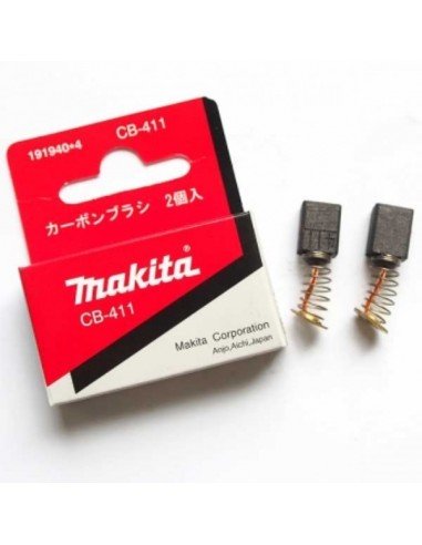 Angliniai šepetėliai Makita CB-411