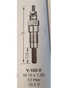 Žvakė pakaitinimo NGK Y-103 V