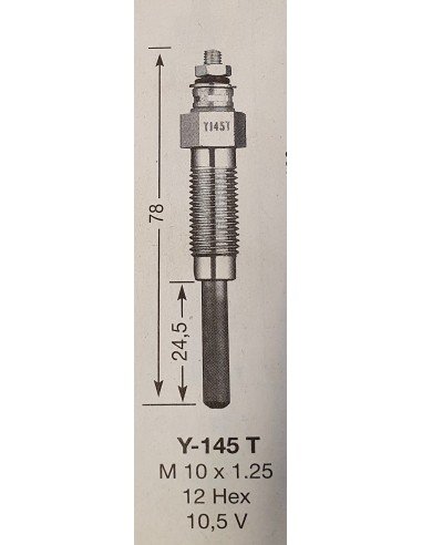 Žvakė pakaitinimo NGK Y-145T 5520