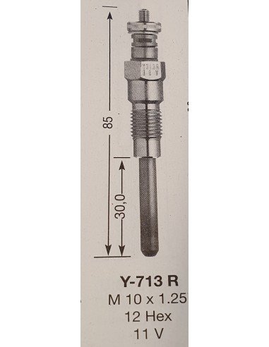 Žvakė pakaitinimo NGK Y-713R  3400