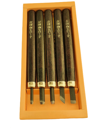 Japoniškų raižiklių rinkinys H-5