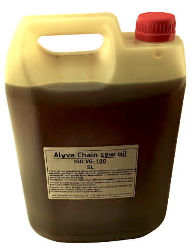 Alyva pjūklo grandinės tepimui